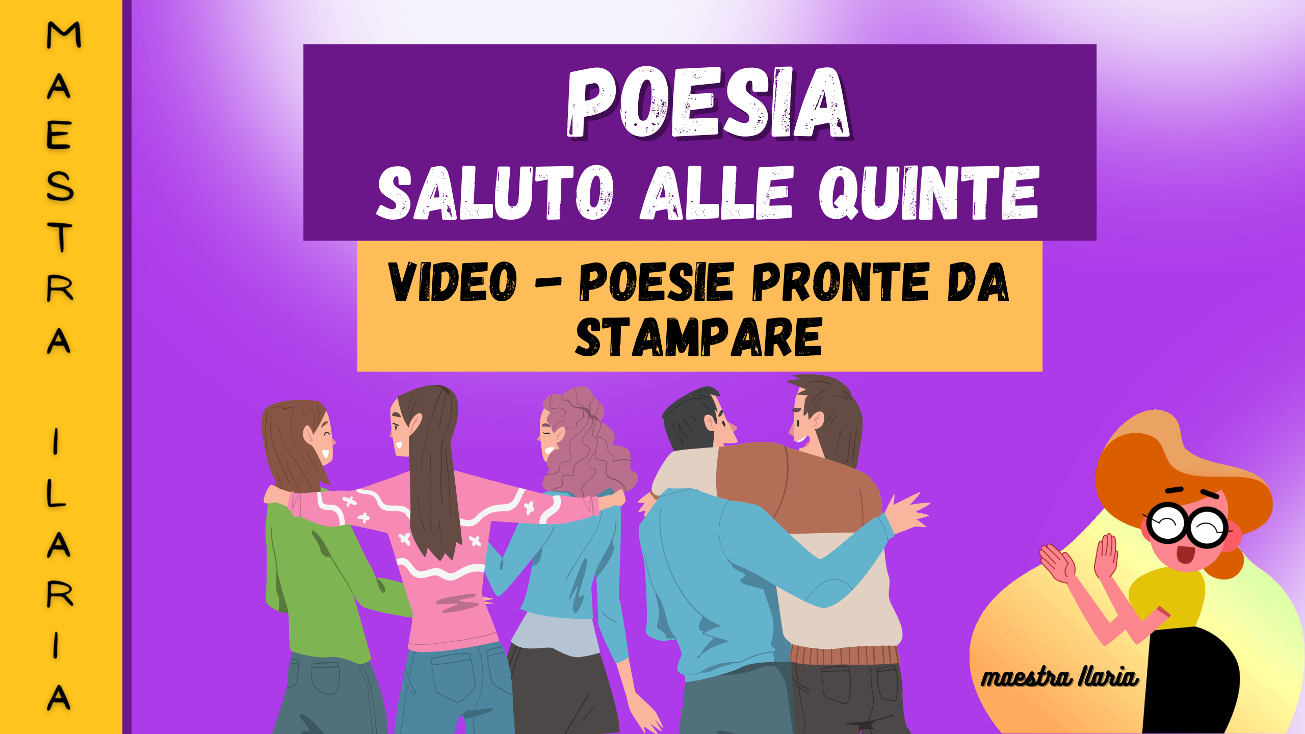 Poesia Saluto Alle Quinte Maestra Ilaria 5162