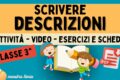 Scrivere una descrizione in classe 3^